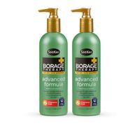 ShiKai - Borage Therapy Plant-Based Advanced Dry Skin Lotion, Soothing & Moisturizing Relief For Dry, Irritated & Itchy Skin, Non-Greasy, Sensitive Skin Friendly (Fragrance-Free, 8 Ounces, Pack of 2)