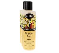Shikai - Daily Moisturizing Shower Gel, Rich in Aloe Vera & Oatmeal That Leaves Skin Noticeably Softer & Healthier, Relief For Dry Skin, Gentle Soap-Free Formula (Vanilla,12 Ounces, Pack of 3)