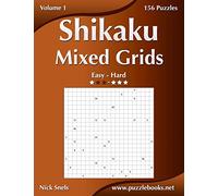 Shikaku Mixed Grids - Easy to Hard - Volume 1 - 156 Puzzles