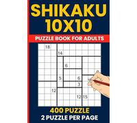 Shikaku Puzzles 10X10 - 400 Grid Division Logic Puzzles: Divide by Squares | 10x10 Japanese Number Area Challenges | Brain Training