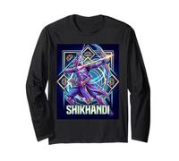 Shikhandi - Hindu Epic Mahabharata Javanese Wayang Hinduism Long Sleeve T-Shirt
