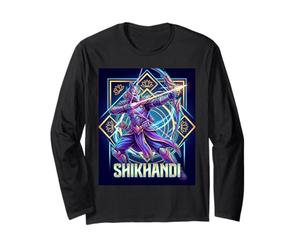 Shikhandi - Hindu Epic Mahabharata Javanese Wayang Hinduism Long Sleeve T-Shirt