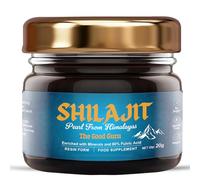 Shilajit 20g - 500mg + Minerals and 80% Fulvic Acid - Pearl from Himalayan Shilajit | Boost Immune System & Vitality | Vegan-Friendly Shilajit by The Good Guru