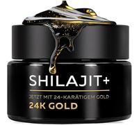 Shilajit Gold Premium Original Himalaya 25g - 82% Fulvic Acid Mumijo Shilajit High Dose I 60 Days Sun Drying I Traditional Hand Harvest Including 500mg Dosing Spoon