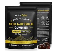Shilajit Gummies,Himalayan Gold Shilajit Gummies for Men & Women Pure & Natural,Rich in Shilajit Resin 3000mg | 85+ Trace Minerals Immune & Energy Support 60 Gummies