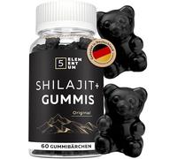 Shilajit Gummies - Himalayan Origin - 600mg Daily Dose with 71% Fulvic Acid - 60 Vegan Bear-Shaped Gummies - Pure Energy & Stamina Support for Men & Women - Organic & Delicious
