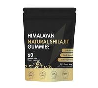 Shilajit Himalayan Gummies, Ashwagandha, and Gokshura | Over 85 Trace Minerals and humic acids | Organic and Non GMO micronutrient Supplements for Men and Women