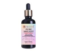 Shilajit Liquid Drops for Recovery, Stamina & Health. 50ml Pure & Potent, High Strength Purified Resin. Authentic, Organic Himalayan Fulvic, Humic +85 Trace Minerals. Vegan.