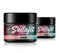 Shilajit - Pure Himalayan Resin, 60% Fulvic Acid, 85+ Trace Minerals, Premium High Strength Shilajit Resin, No Additives or Fillers, 30g (Pack of 2)
