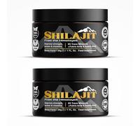 Shilajit Resin 60g Gold Standard Shilajit - 100% Pure Himalayan Shilajit with Fulvic Acid and 85+ Minerals, Natural Energy Boost & Immune Support for Men & Women (Twin Pack 2x30g)