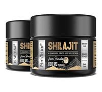 Shilajit Resin Gold Standard Shilajit - 600mg Himalayan Shilajit Blend with Ayurvedic Herbal Extracts, High Levels of Fulvic Acid, Supports Energy and Performance, 30g (Pack of 2)