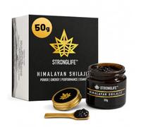 Shilajit Resin Large 50g Jar Pure Himalayan Shilajit Gold with High Fulvic Acid | Authentic Natural Mineral Resin for Energy, Vitality & Performance | Premium Shilajit Supplement UK