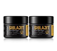 Shilajit Resin, Original Himalayan Shilajit 30g - Gold Grade 100% Pure, Rich in Fulvic & Humic Acid, Minerals, Immune System & Vitality Booster, Vegan (Pack of 2)