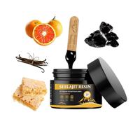Shilajit Resin, Pure Himalayan Shilajit - Gold Grade Ingredients, Contains 85+ Trace Elements, Rich in Essential Fuller Acids, Effectively Replenishes Energy and Improves Immunity, 50g, Pack of 1.