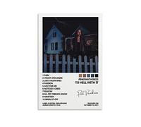 SHILAN Pinkpantheress Poster to Hell with It Album Cover Poster for Room Aesthetic Poster Decorative Painting Canvas Wall Art Living Room Posters Bedroom Painting 08x12inch(20x30cm)