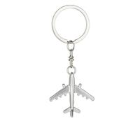 shilipu Creative Retro 3D Airplane Metal Keychain Pendant Keyring Key Chain Jewelry Keychain DIY Metal Holder Chain Vintage Airplane Plane Pendant Gift