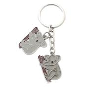 shilipu Cute Koala Keychain Australian Animal Keyring Jewelry Accessories Pendant Gift for Women Girls Handbag Car Key Keyring