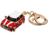 Shilipu Mini Car Model Keychain - Crystal Bling Glitter Rhinestone Keychain Ring Strap Accessories - Pretty Key Chains for Women Girls Gifts