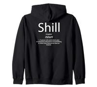 Shill Definition Cryptocurrency Crypto Stock Shill Zip Hoodie