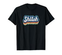 Shiloh First Name Girl Vintage Style 70s 80s Personalized Value Graphic T-Shirt