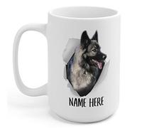 Shiloh Shepherd Silver Drinking Cup Unique Travel Mug Durable Tea Cup Novelty Gift for Valentine's Day Anniversary Celebration Christmas 330 Ml