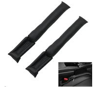 SHILONGBAIHUO 2 Pcs Car Seat Gap Fillers for Mercedes-Benz E-Class W211, Gap Filler Pad Organiser Plug Seat Crevice Blockers Stop Things from Dropping,Black