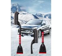 SHILONGBAIHUO Snow Brush for Audi A5 Sportback 2016-2021 2022 2023, Ice Scraper for Car Windscreen, Snow Brush for Car, Snow Shovel Removal Brush, Snow Remover, Car Accessories,Red