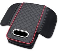 SHILONGBAIHUO Upgraded Car Armrest Cushion for Peugeot 3008 GT Line 2019-2024, One-Piece Molding for Comfortable Support, with Tissue Box and 2 Side Storage Bags,C