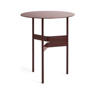 HAY - Shim Coffee Table Ø45 cm, Bordeaux - Bordeaux