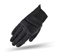 SHIMA AIR 2.0 Motorbike Gloves Women Leather Summer Biker Armoured Protectors Motorcycle Perforated Ventilated Reinforced Touchscreen Motorsport Glove Street Motorbikes (Womens, Black, L)