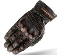 SHIMA Aviator Mens Vintage Leather Motorcycle Gloves - Bronze / L