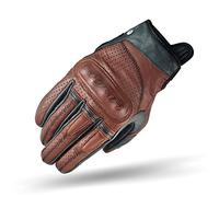 SHIMA Caliber Brown, Heritage Retro Vintage Classic Summer Motorcycle Gloves (S-XXL), Brown, Size:XXL