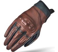 SHIMA CALIBER Motorbike Gloves Women Leather Summer Biker Armoured Protectors Motorcycle Perforated Ventilated Reinforced Motorsport Glove Street Motorbikes (Womens, Women/Brown, XS)
