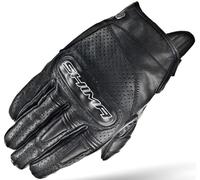 SHIMA CALIBER Motorbike Gloves Men Leather Summer Biker Armoured Protectors Motorcycle Perforated Ventilated Reinforced Motorsport Glove Street Motorbikes (Mens, Men / Black, XXL)