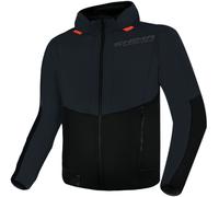 SHIMA Daybreaker Motorcycle Zip Hoodie, black-grey, size M for Men