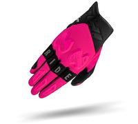 SHIMA DRIFT GLV Motorbike Gloves Women Leather Long Summer Biker Armoured Protectors Motorcycle Perforated Ventilated Reinforced Touchscreen Motorsport Glove Racing Motorbikes (Womens, Pink, L)