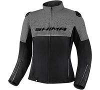 SHIMA Drift Ladies Motorcycle Textile Jacket, black/grey, size L