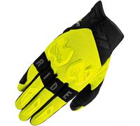SHIMA Drift Motorcycle Gloves, black-yellow, size XL for Men