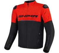 SHIMA Drift Motorcycle Textile Jacket, black/red, size L