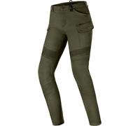 SHIMA GIRO Motorcycle Trousers for Women AIRFORCE Knee Protectors Motorbike Mens Armoured Cargo Lightweight Protective Pants Stretch Reinforced Armored Bike Elastic Ventilated (Womens, Khaki, 24/30)