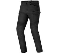 SHIMA GIRO Motorcycle Trousers for Men AIRFORCE Knee Protectors Motorbike Mens Armoured Cargo Lightweight Protective Pants Stretch Reinforced Armored Bike Elastic Ventilated (Mens, Black, 32/32)