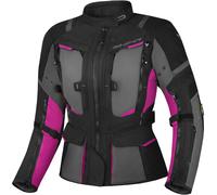 SHIMA Hero 2.0 waterproof Ladies Motorcycle Textile Jacket, black/fuchsia, size S