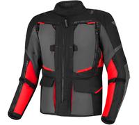 SHIMA Hero 2.0 waterproof Motorcycle Textile Jacket, black/red, size 6XL
