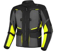SHIMA Hero 2.0 waterproof Motorcycle Textile Jacket, black/yellow, size 5XL