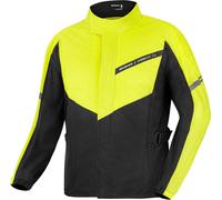 SHIMA HydroDry 2.0 Motorcycle Rain Jacket, black-yellow, size XS for Men