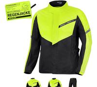 SHIMA HYDRODRY 2.0 Waterproof Motorbike Jackets Mens Womens Motorcycle Packable Rain Clothing for Raincoats Set Overcoat Rainseal Reflective Breathable Wet Weather Winter (Jackets Unisex, Fluo, S)