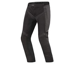 SHIMA JET | Breathable MESH Panels, Waterproof, Removable Membrane, Level 2 Back Protector Included, Advanced Adjustment (Men, Pants, Black, 3XL)