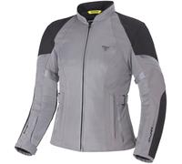 SHIMA JET | Breathable MESH Panels, Waterproof, Removable Membrane, Level 2 Back Protector Included, Advanced Adjustment (Women, Jackets, Grey, XL)