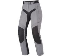 SHIMA JET LADY Motorcycle Pants for Women - Summer, Reinforced, Adventure, Touring Biker Trousers Womens Mesh with Waterproof Membrane, CE Knee Armor Pads (Grey, XS)