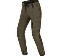 SHIMA Joggsy Ladies Motorcycle Textile Pants, green-brown, size 28 for Women